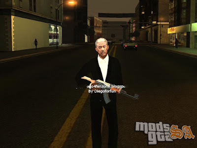 Skin Morgan Freeman para GTA San Andreas